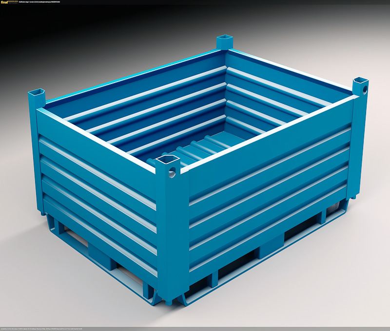 Contenitore in lamiera